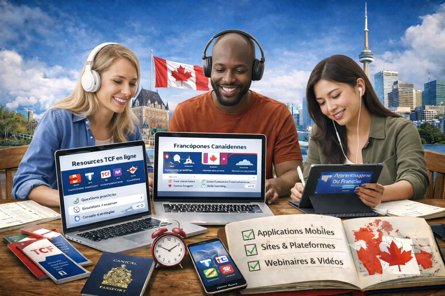 TCF Canada 2026 : Guide Complet des Ressources Numériques Francophones Canadiennes pour une Préparation Authentique